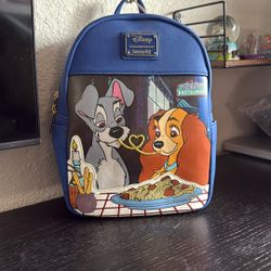 Disney Lady and the tramp spaghetti backpack 