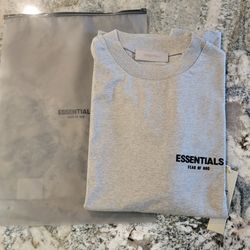 Essentials t shirt dark oat