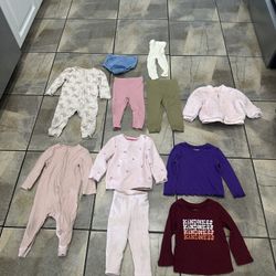 12 Months Girl Winter Lot