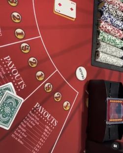 Three Card Poker Table