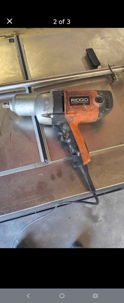Ridgid 1/2 electric impact gun
