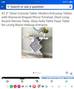 Console/Entry Table