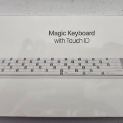 Apple Magic Keyboard With Touch ID And Numeric Keypad - Wireless/Bluetooth - Brand New