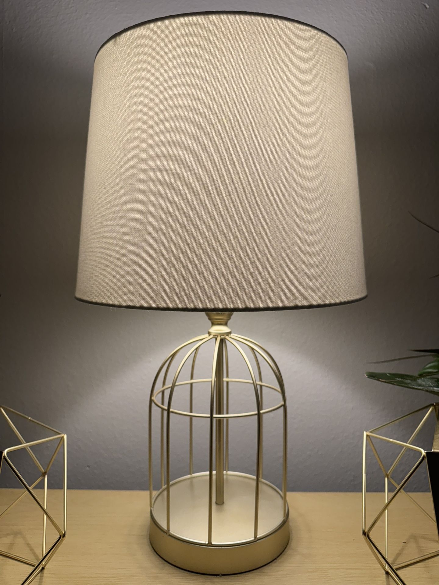 Two Golden Lamps