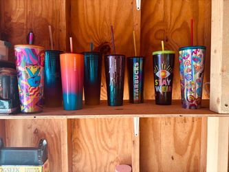 Starbucks cups