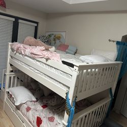 Wood Bunk Full Bed