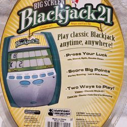 Pocket Blackjack 21 Handheld Electronic Game RadicaNew, s 