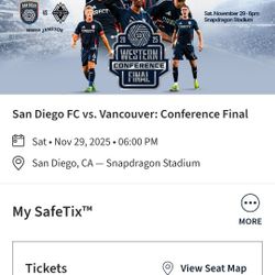 San Diego FC - FINAL TICKET