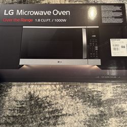 LG 1.8-cu ft 1000-Watt 29.88-in Over-the-Range Microwave