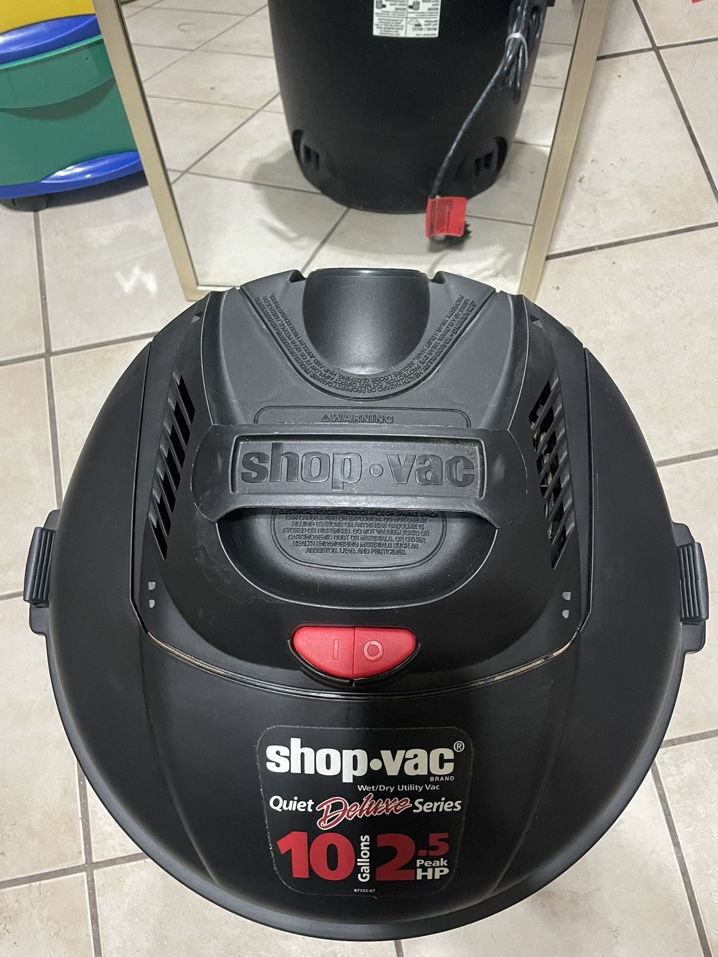 Shop Vac Quiet Deluxe Series 10 Gallon Wet/Dry