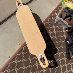 Drop Through Bamboo Skate Board Deck 40” Long Board