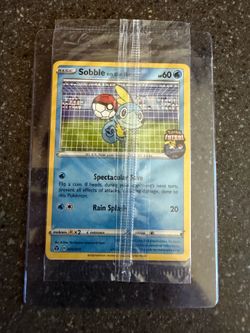Sobble on the Ball Pokemon Futsal 005/005 Miscellaneous Cards Pokemon Sealed