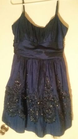 VINGTAGE NUANCE METALLIC PARTY DRESS
