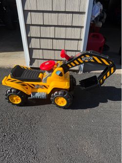 Kids Ride-On Excavator / Construction Digger Toy 🚜
