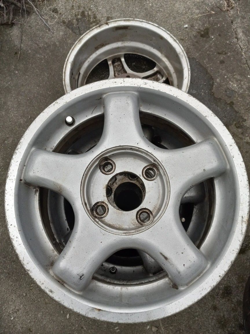 4 Lug Aluminum Rims for Sale in Boston, MA - OfferUp