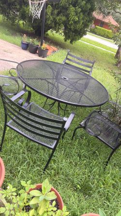 mesa de patio