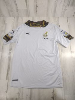 Puma 2014 Fifa World Cup Qualifiers Ghana Soccer Jersey Men Size XL,