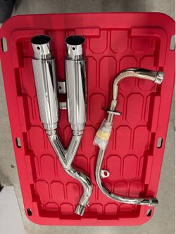 WirusWin dual exhaust