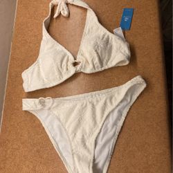 Cupshe Heart ShapeTall Tri Hipster 2 Piece Bikini Set