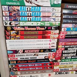 Manga Comic Books $2 Each