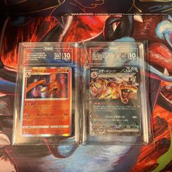 TAG Charizard Graded 10 Pokemon Cards 