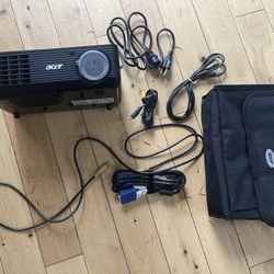 Acer Projector And Epson Portable Screen