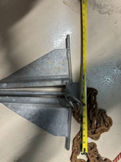 Boat Anchor & Rope- 80 Feet