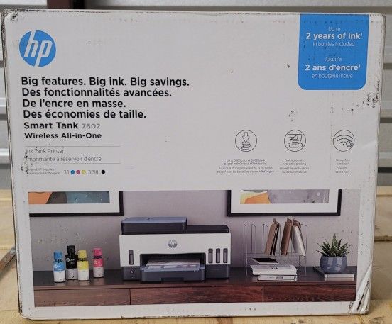 HP Smart Tank 7602 All-in-One Ink Printer