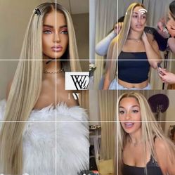 Tuneful Rich Girl Vibes Blonde Wig