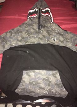 BAPE SHIRT WITH HOOD *XL*