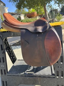 16" Pessoa XCH English Hunter/Jumper Saddle, Medium Tree
