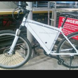 Sondors Thin  Electric Bike Goes 38mph