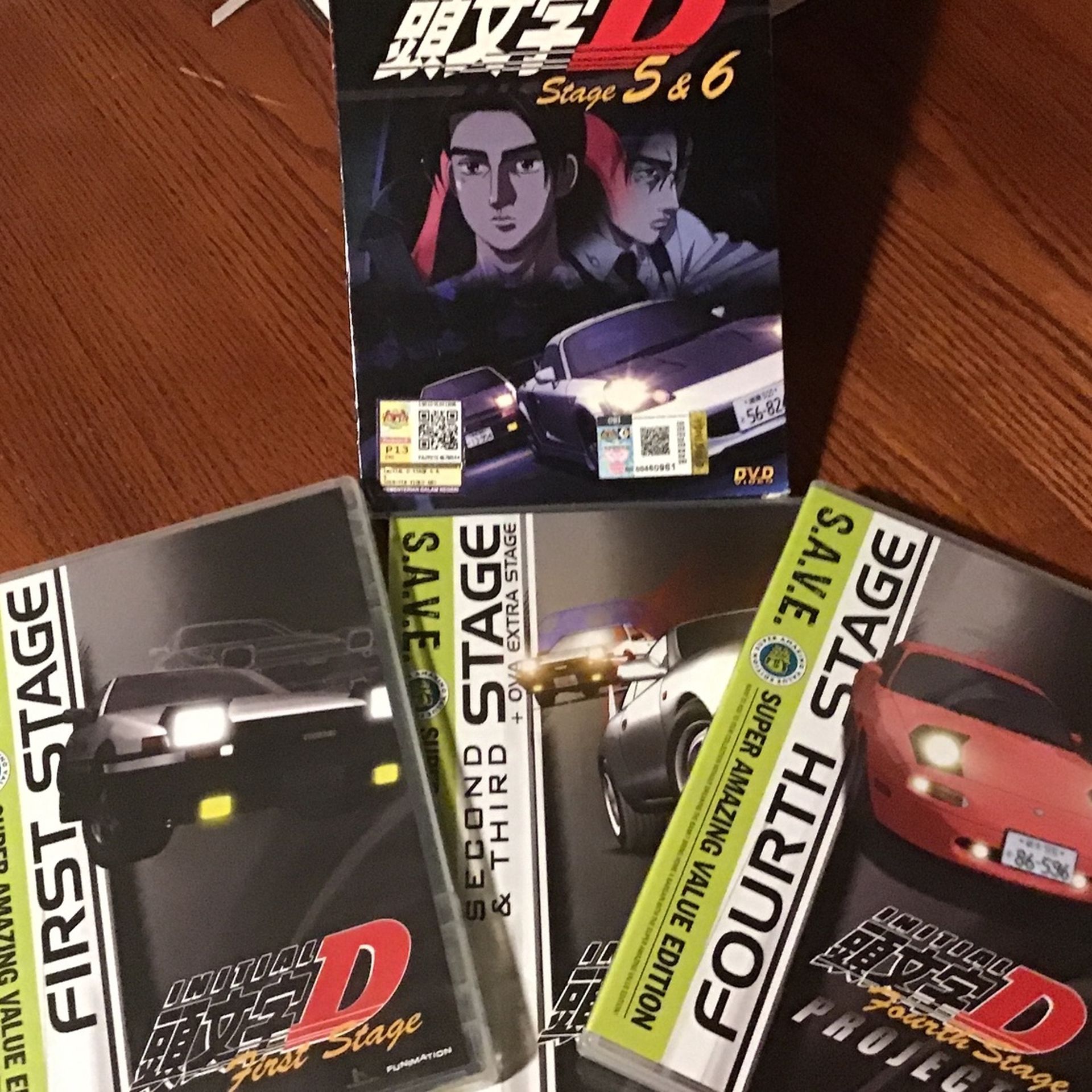 Initial D Season 1-6 Collection + Extra Stage