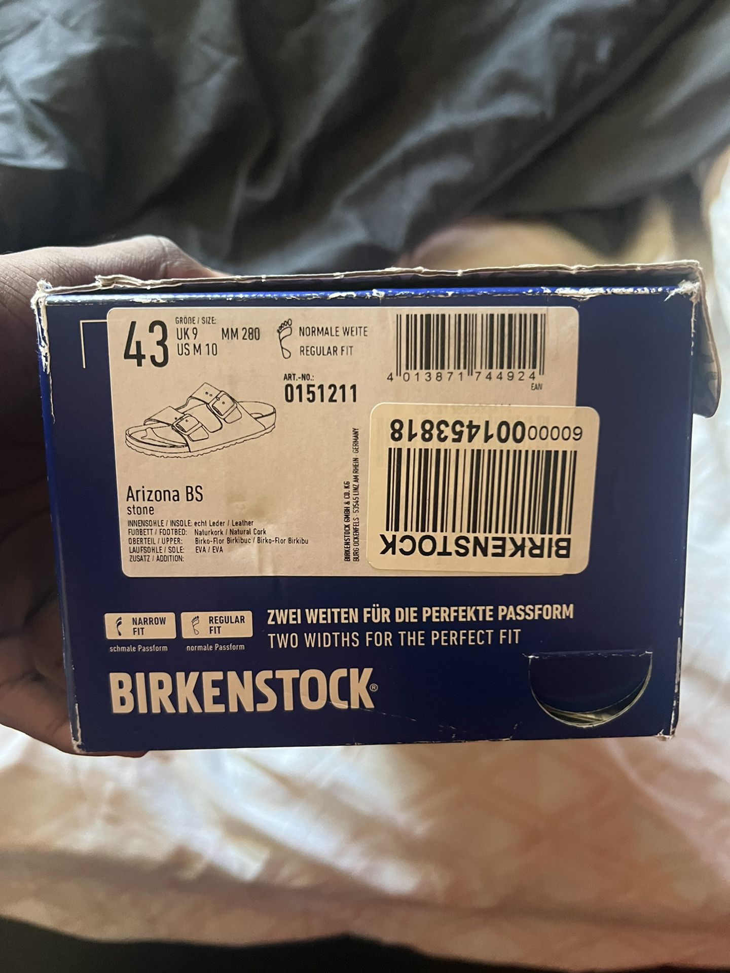 Arizona Birkenstocks Men Size 10