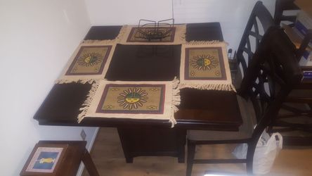 6 chairs dinning table