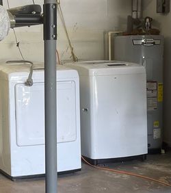 Washer and dryer