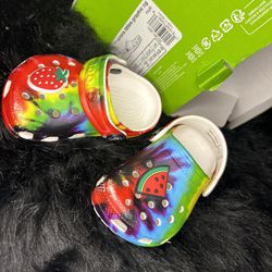 Infant Crocs With Charms 