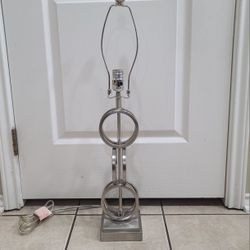 Metal Silver Lamp Base - Obo