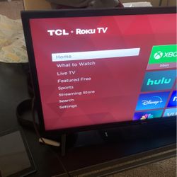 32 Inch TCL Roku Smart TV