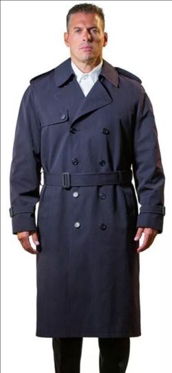 Army/Navy Men's All Weather Coat /All Services size 40R
