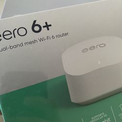 2 Brand new eero 6+ 