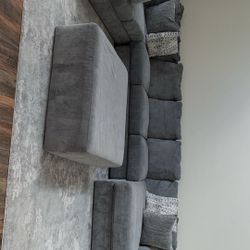 Sectional Couches  ottoman