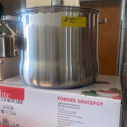 Olla Nueva De Accero/ New Stainless Pot/ Nuevo Para Caldos, Viria