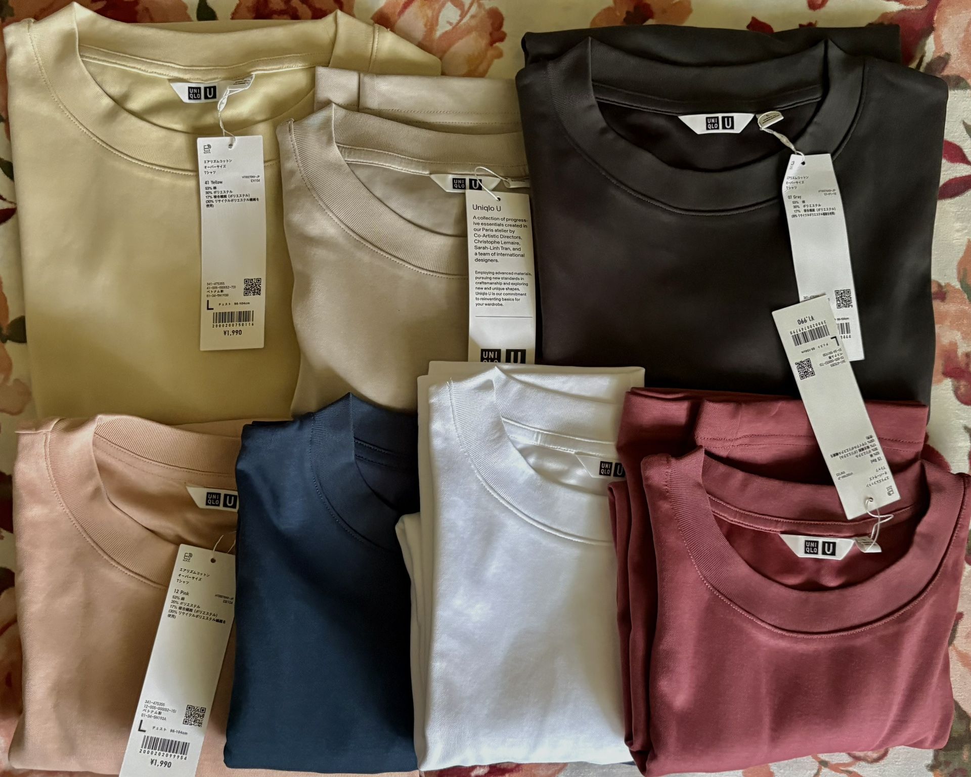 UNIQLO - Large Oversized T-shirts - DIRECTLY FROM JAPAN - LOOK IN DESCRIPTION FOR MORE PRICING INFO