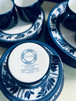 CEYLON DANSK Japanese dinnerware