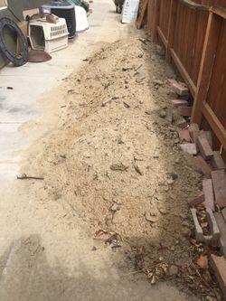Free fill dirt