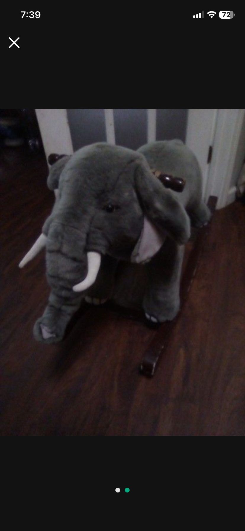 Rocking Elephant For Toddlers