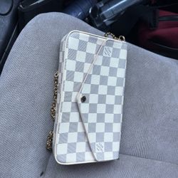 Louis Vuitton Félicie Pochette in Damier Azur canvas