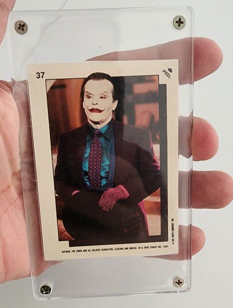 Carta Coleccionable Joker 1989