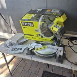 MITER SAW RYOBI 10 INCH ELECTRIC NEW 